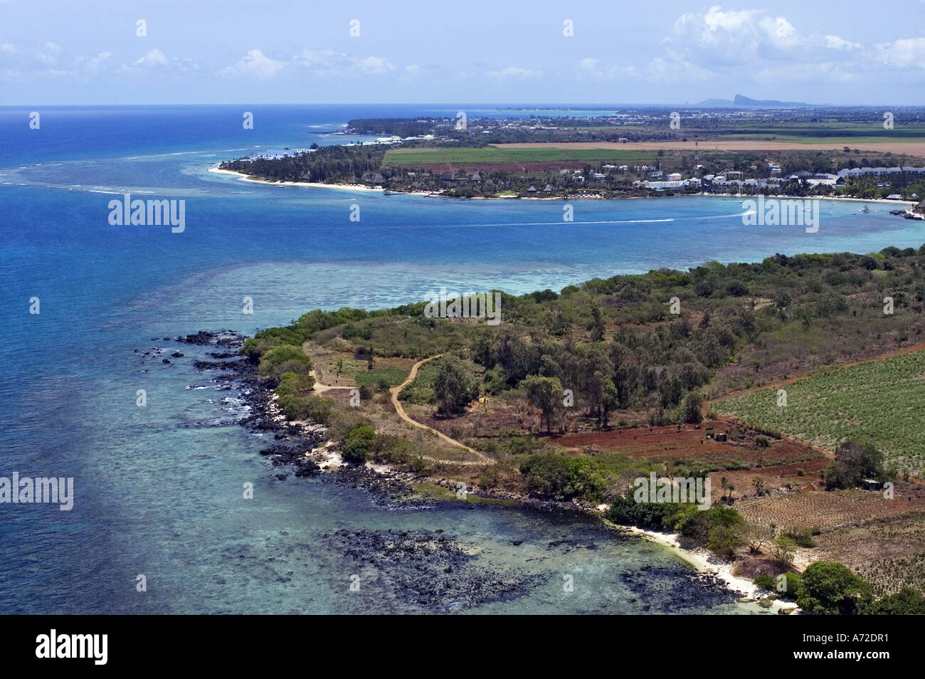 Balaclava coast in Mauritius island Stock Photo Alamy
