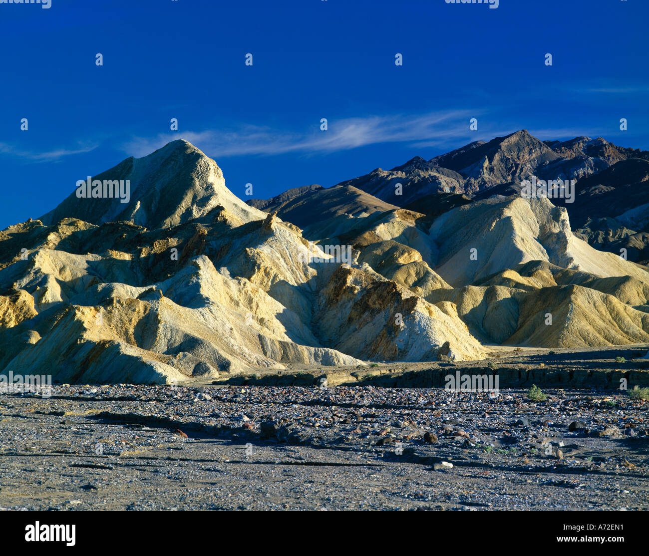 Scene in Golden Canyon Death Valley National Park Stock Photo - Alamy