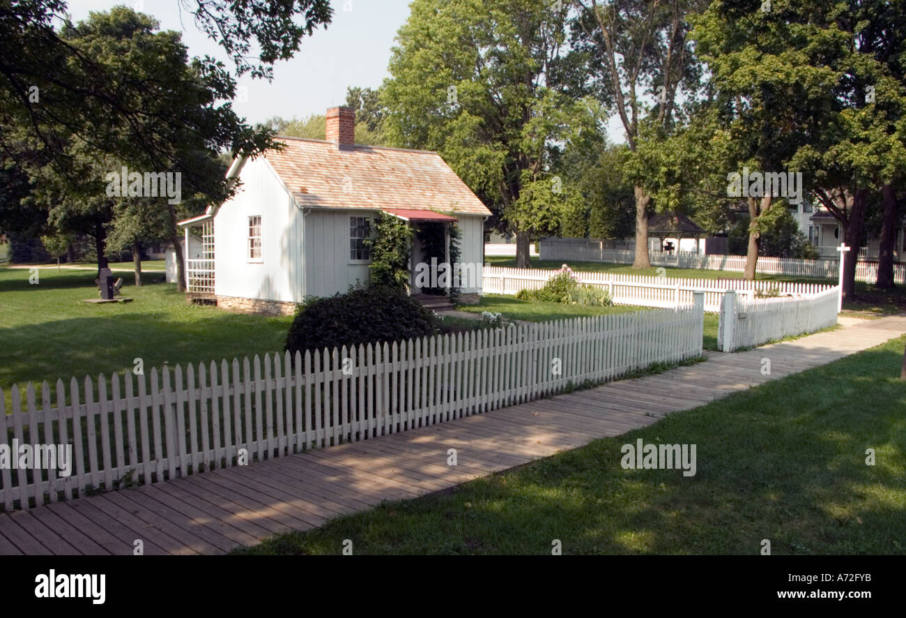 Birthplace of President Herbert Hoover the home is a National Historic