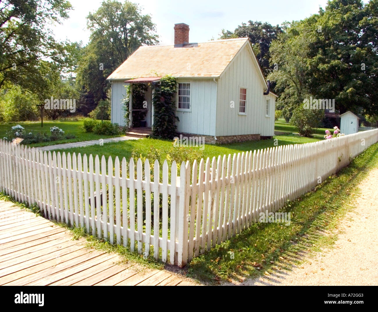 Birthplace of President Herbert Hoover the home is a National Historic