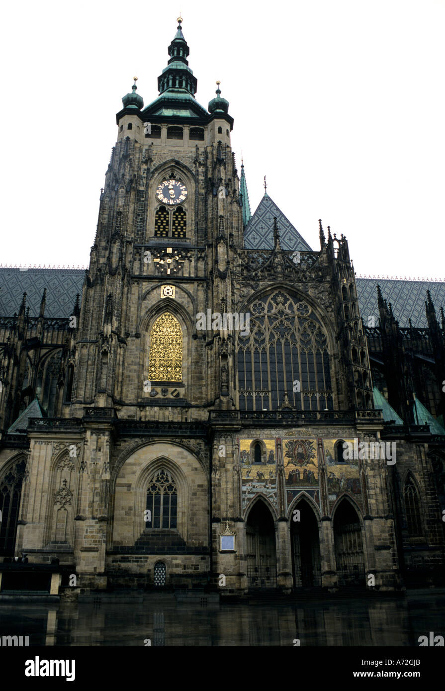 St Vitus s Cathedral Pragure Castle Prague Czech Republic Stock Photo