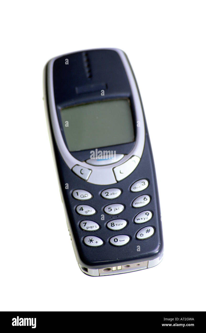 Nokia Mobile phone on white background Stock Photo - Alamy