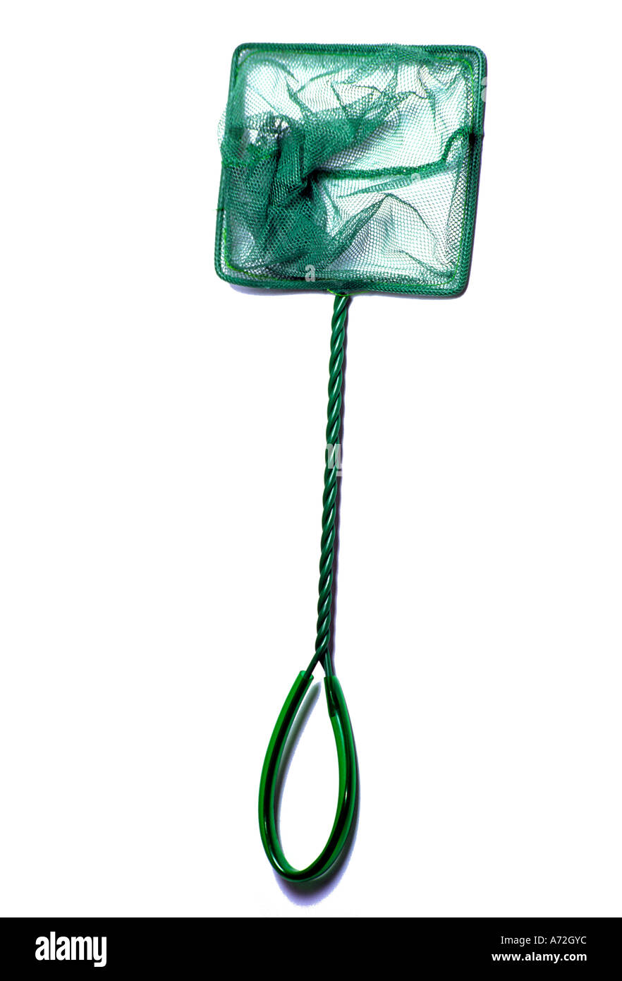 Green fishing net on white background Stock Photo Alamy