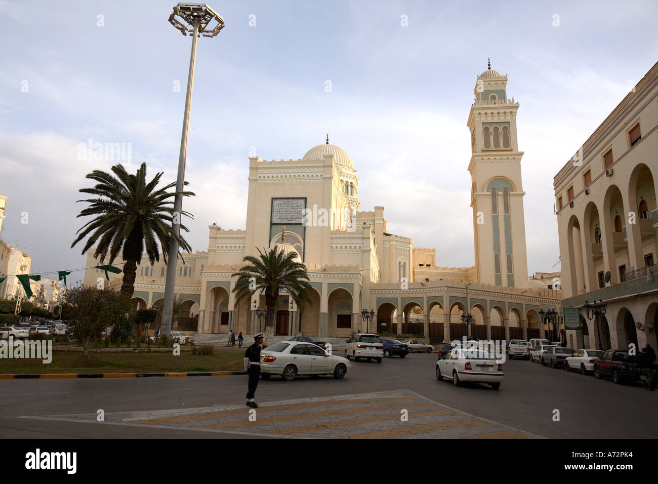 A catholic cathedral converted into a mosque in Tripoli in Libya Stock