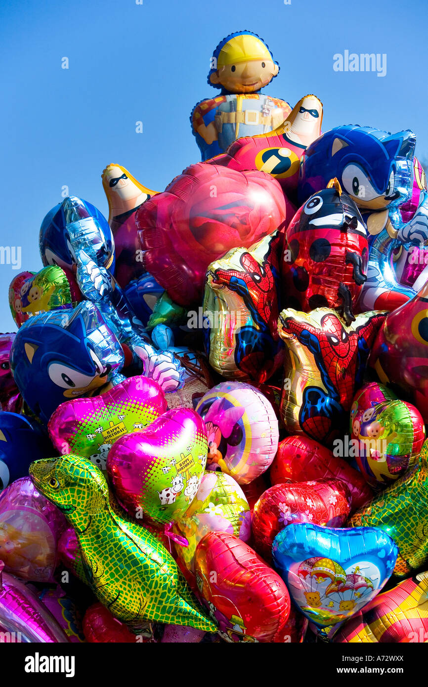Colourful balloons Stock Photo