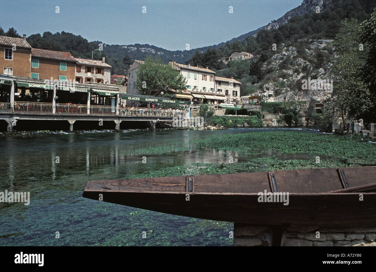 Fontaine de Vaucluse Stock Photo Alamy