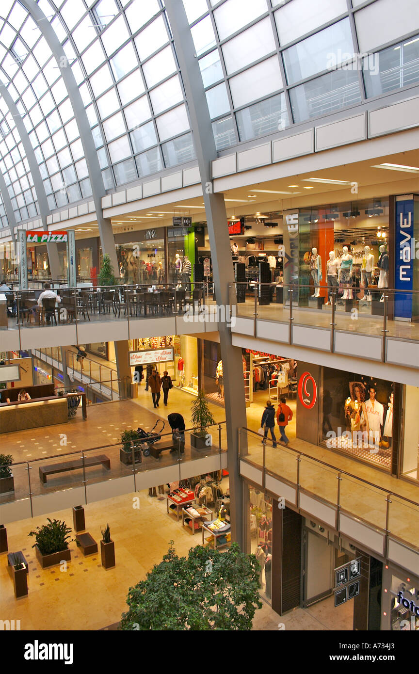 Shopping mall Stock Photo