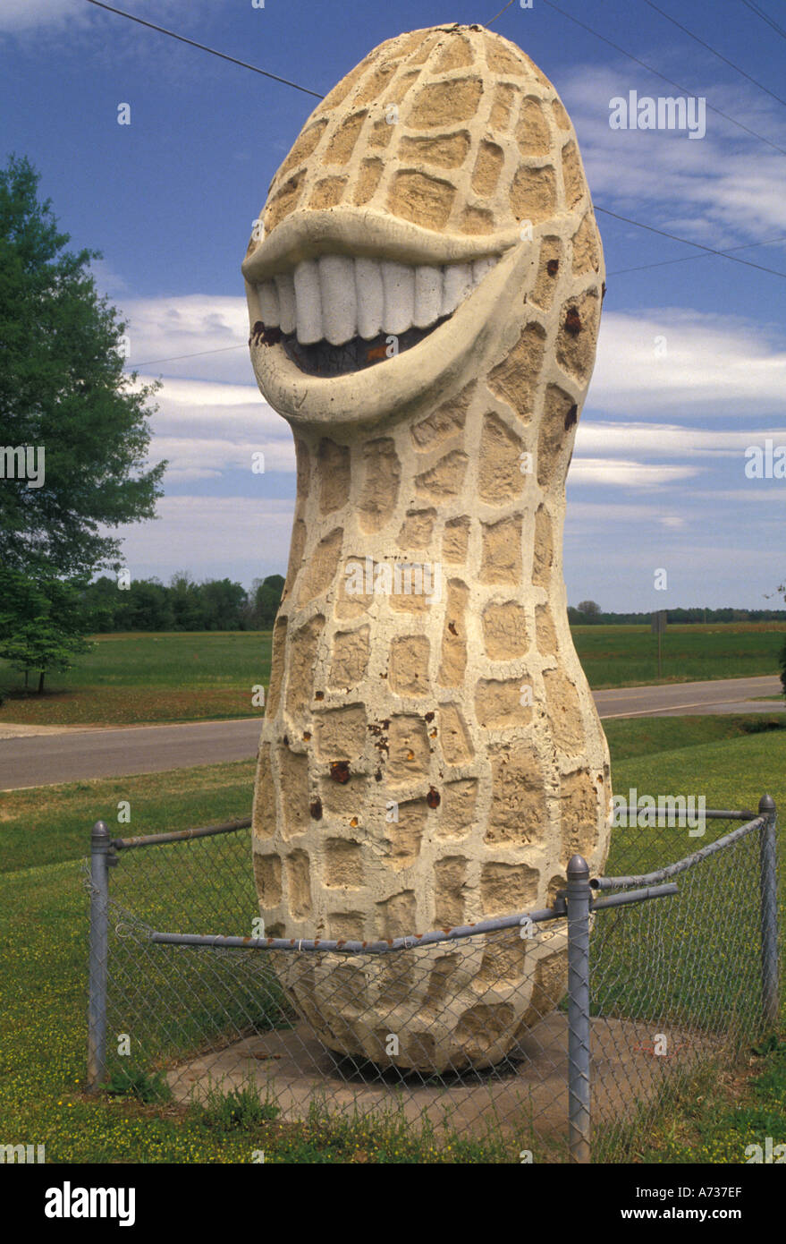 Smiling peanut statue hires stock photography and images Alamy