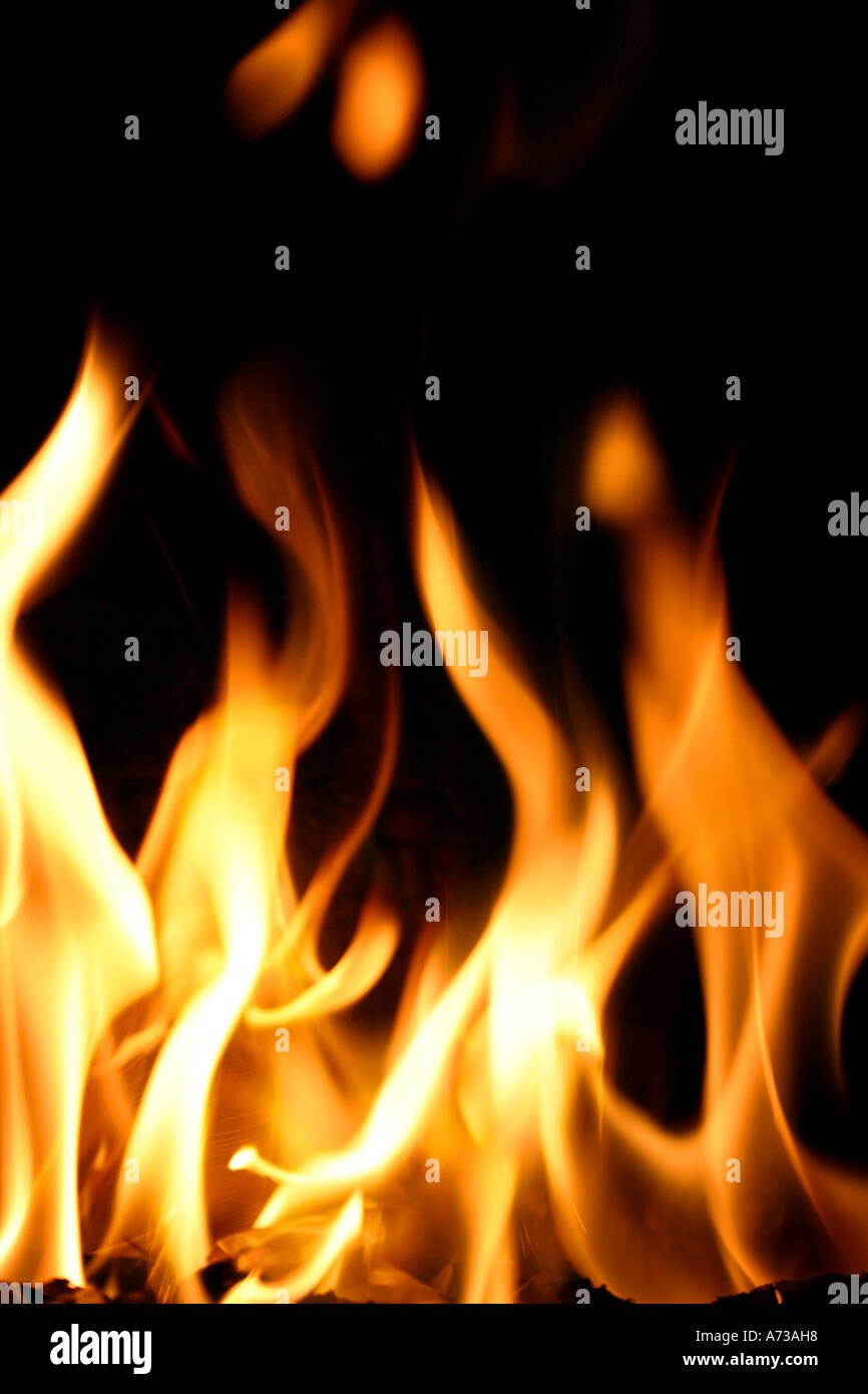 Flames Stock Photo