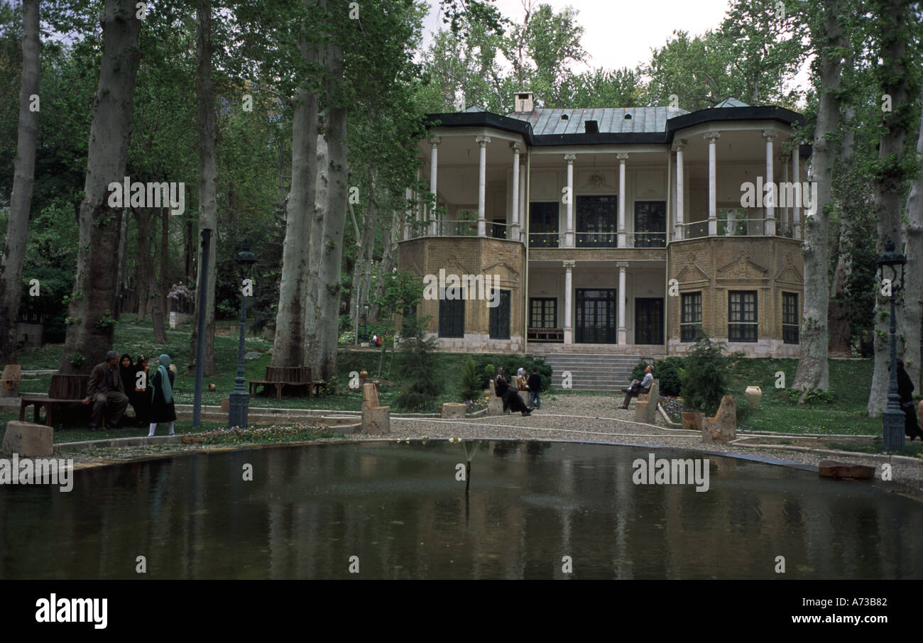 Palace of former Shah Tehran Iran Stock Photo Alamy Palace of former Shah Tehran Iran Stock Photo Alamy