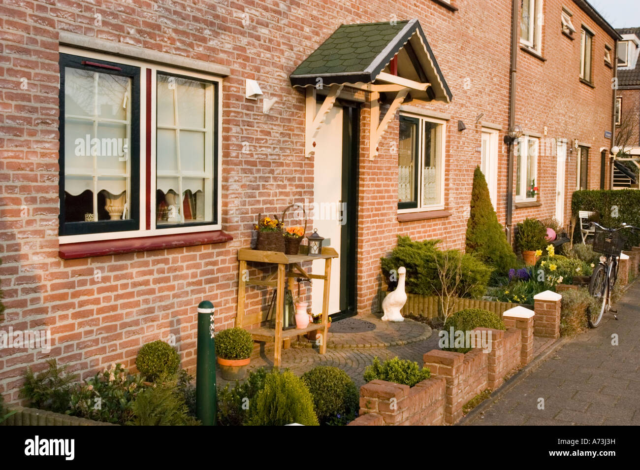 Residential house in Lisse, Holland Stock Photo Alamy