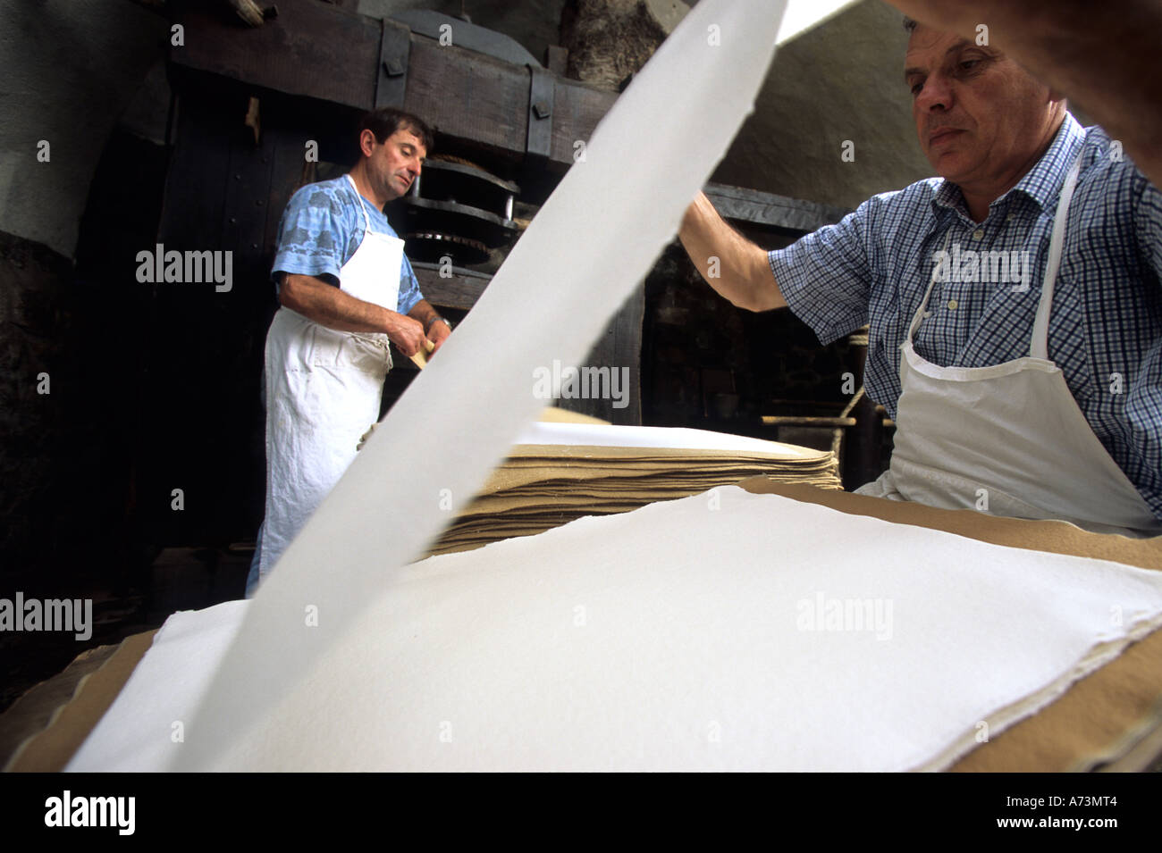 europe france auvergne ambert Musée Historique du papier Moulin Richard