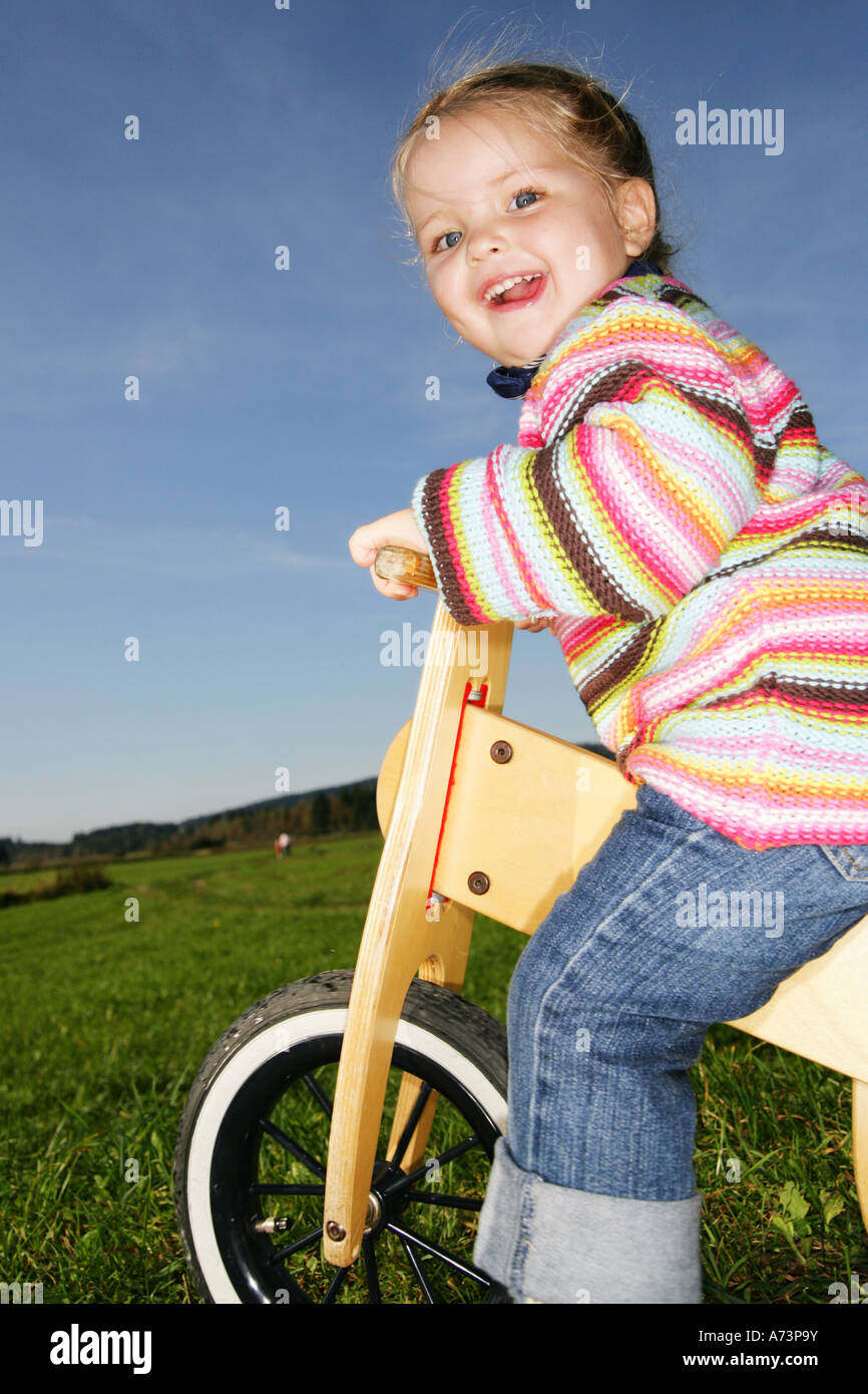 Kid driving bike hi res stock photography and images Alamy