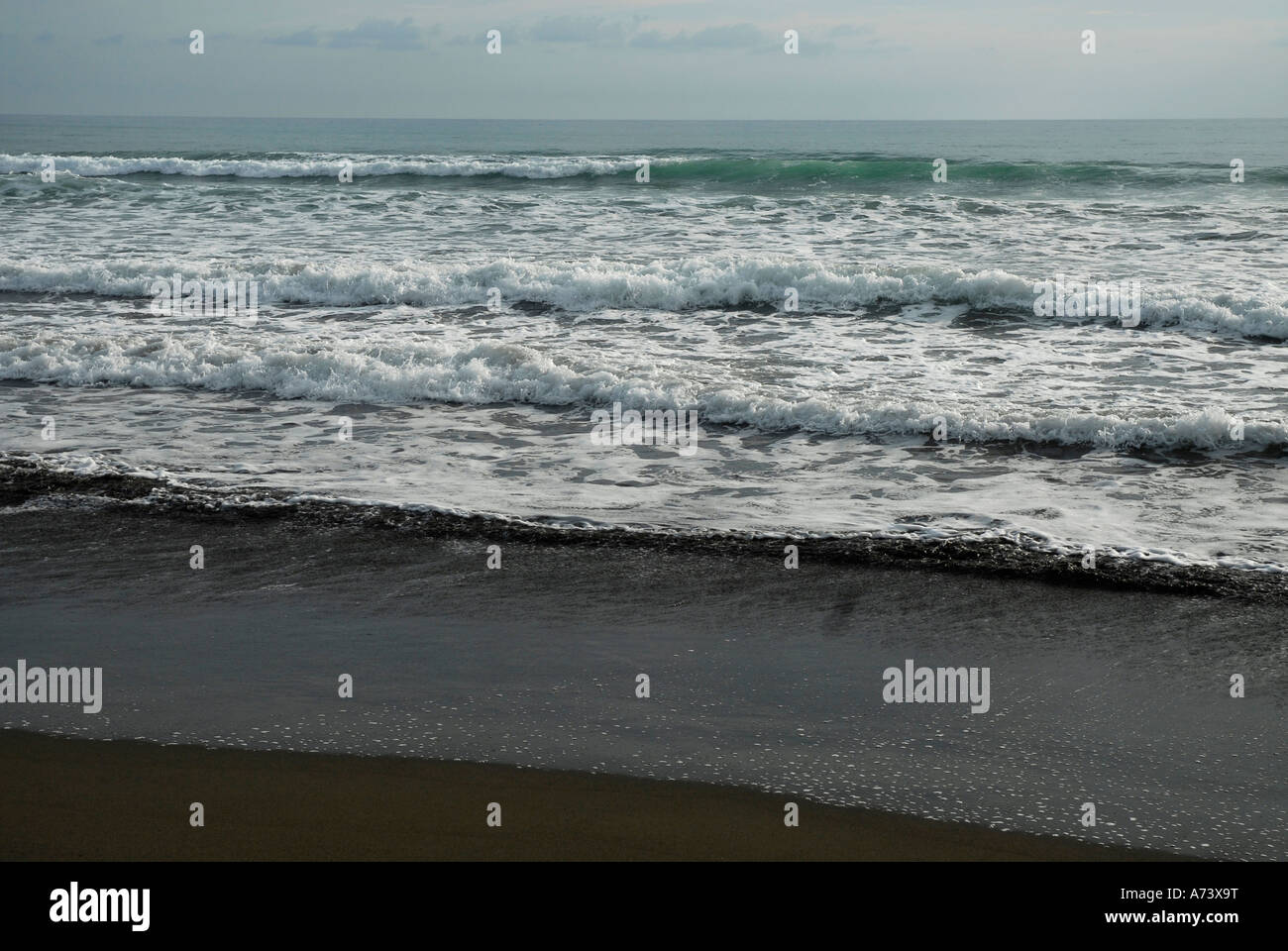 Matapalo Beach, Puntarenas Province, Cenral Pacific Region, Costa Rica ...