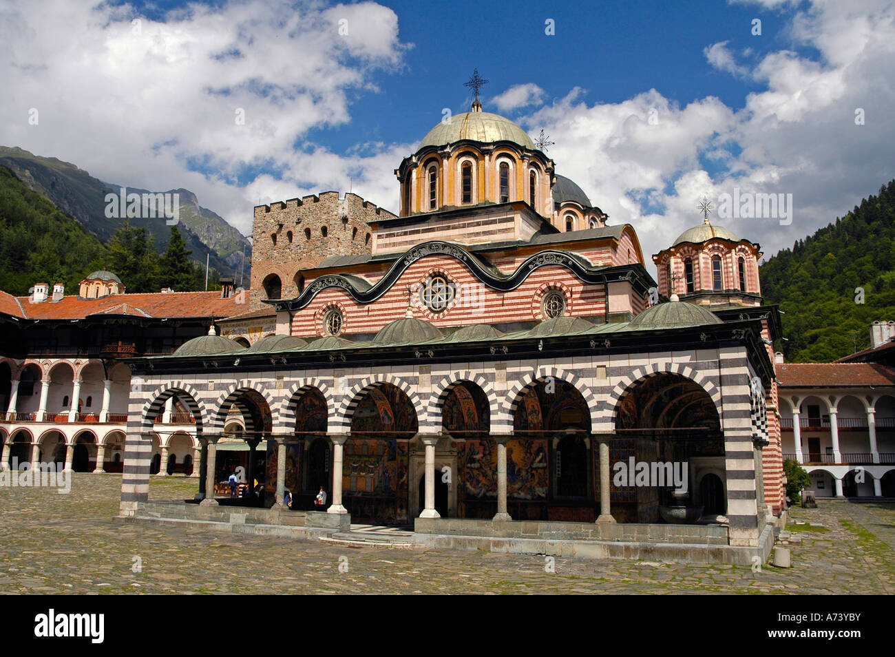 Rila Monastery, Bulgaria, Europe Stock Photo - Alamy