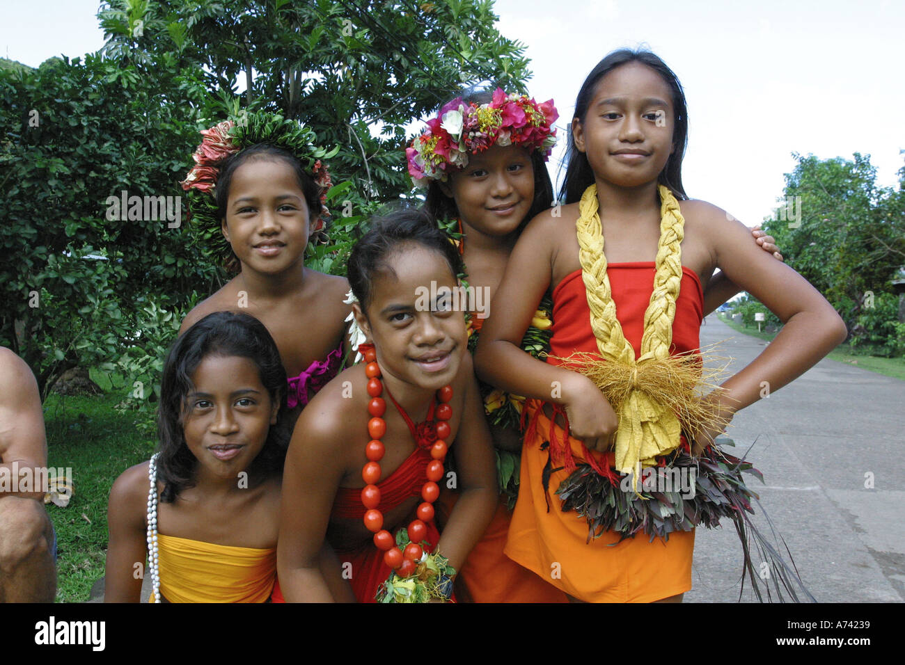 Dancers Omoa village Fatu Hiva Marquesas French Polynesia Editorial ...