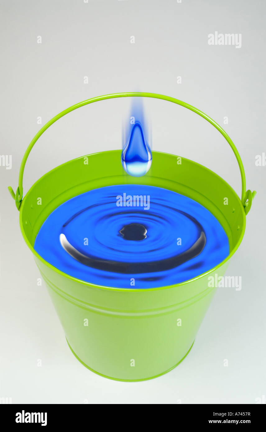 A drop in the Bucket Stock Photo: 11717866 - Alamy