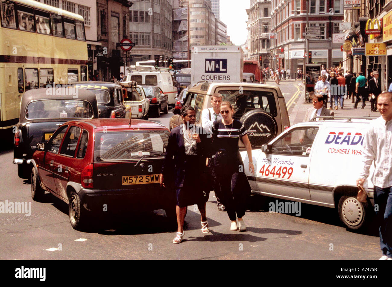 Street Scene in London Stock Photo