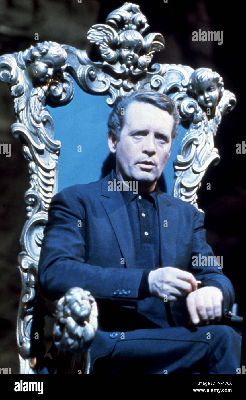 THE PRISONER Patrick McGoohan as Number Six in the TV series which ran from 1967 to 1968 Stock Photo
