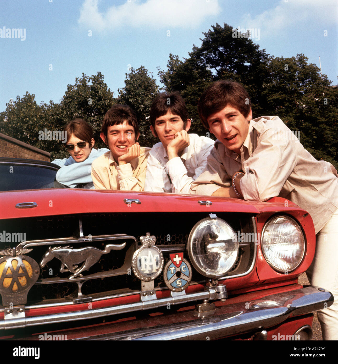 SMALL FACES UK Pop Group In 1966 From Left Steve Marriott, Ronnie Lane ...