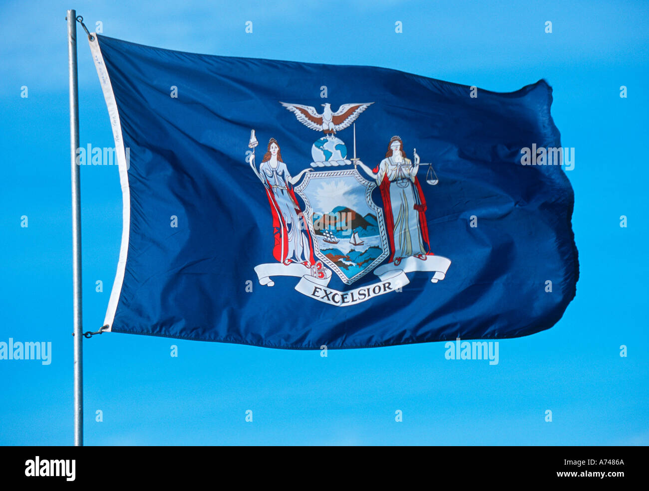 State Flag of New York Stock Photo Alamy