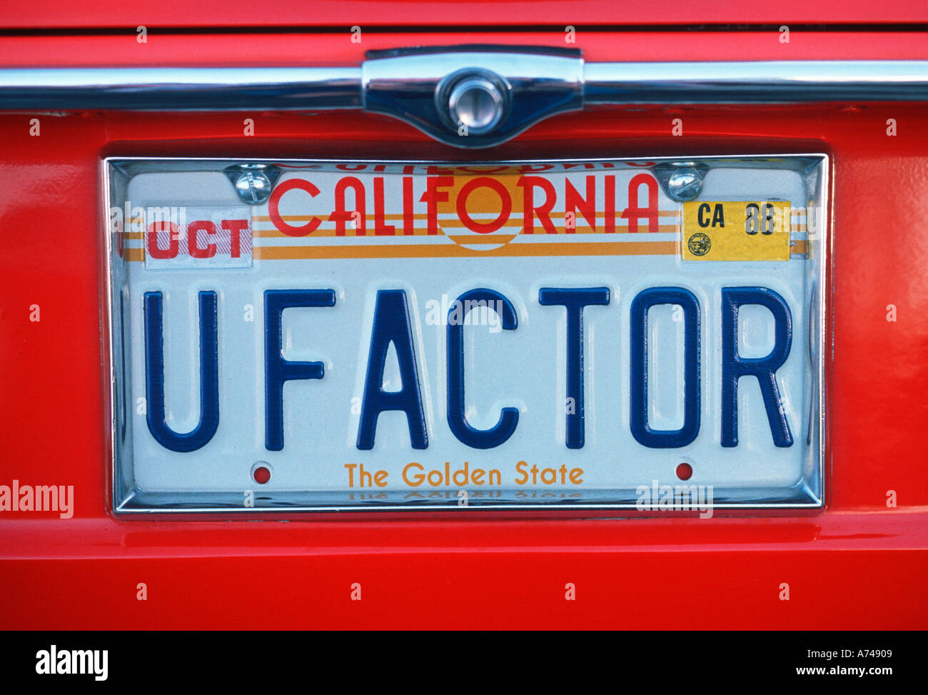California license plate hires stock photography and images Alamy