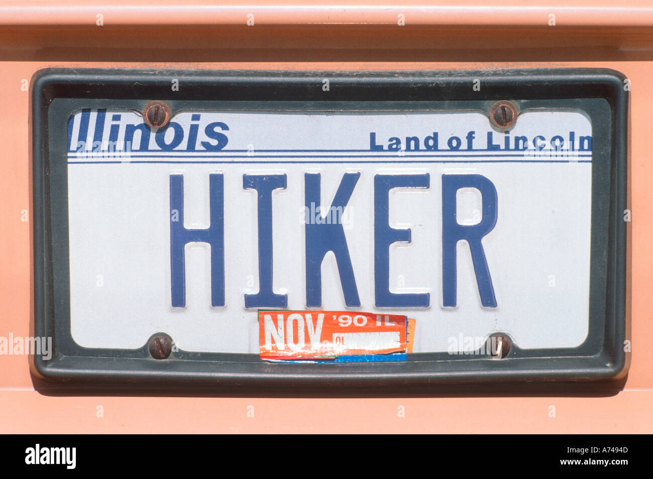 Illinois license plate hires stock photography and images Alamy