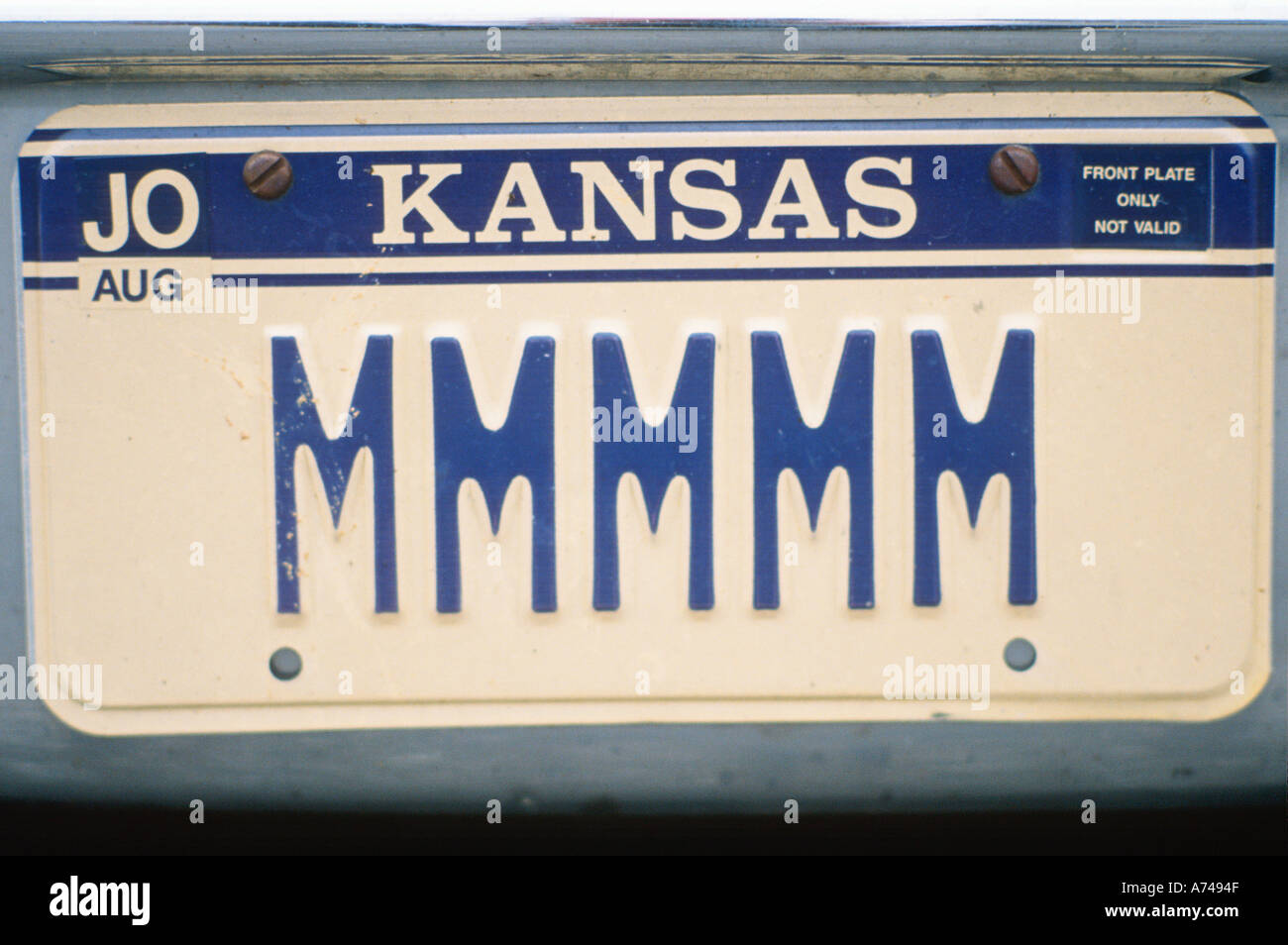 Kansas license plate hires stock photography and images Alamy
