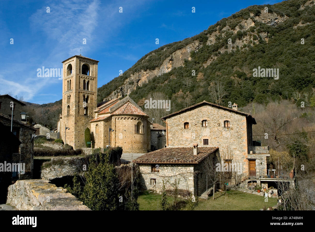 The village of Beget in Catalonia, Spain Stock Photo - Alamy