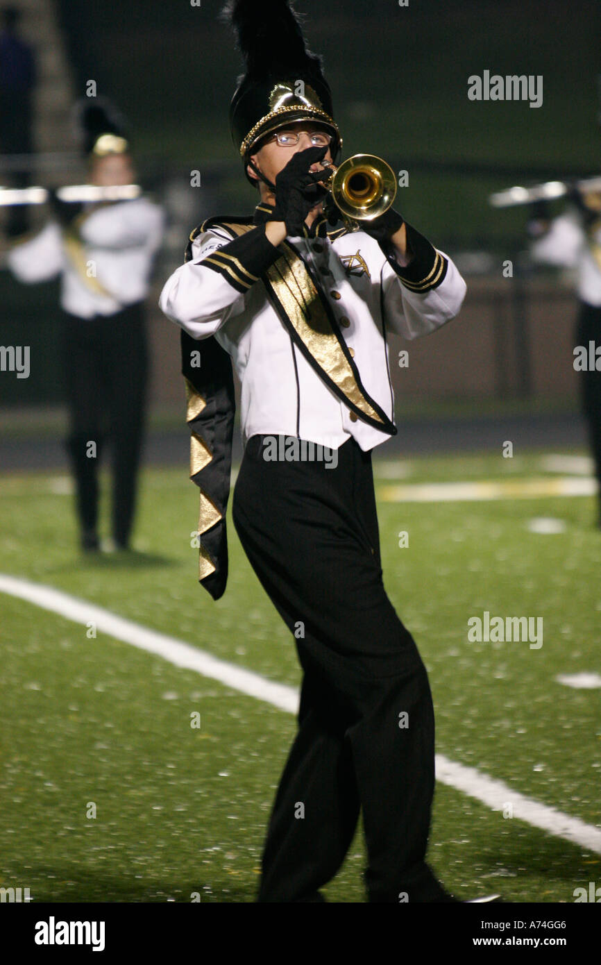 Trumpet player in brass band hires stock photography and images Alamy