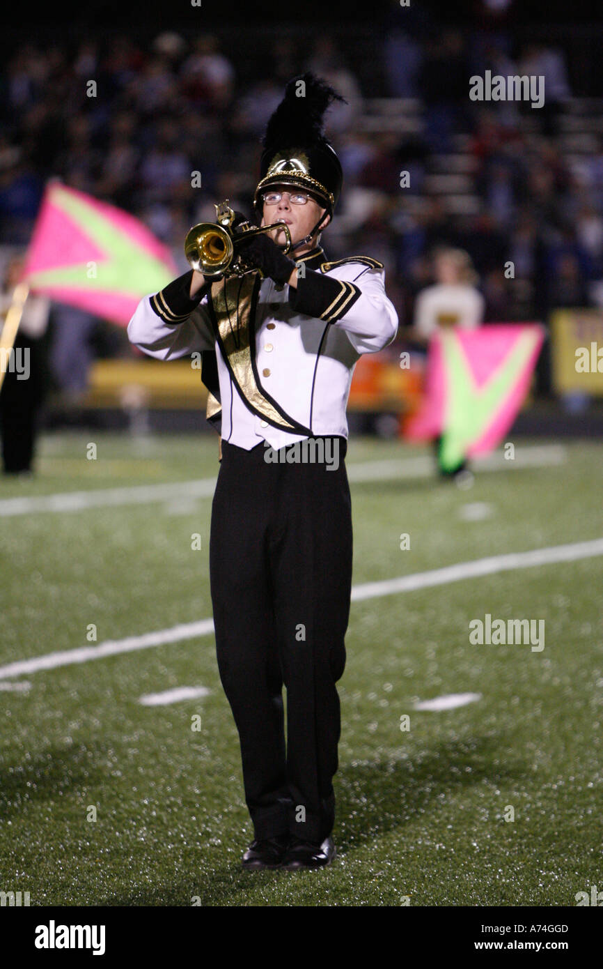 Trumpet player in brass band hires stock photography and images Alamy