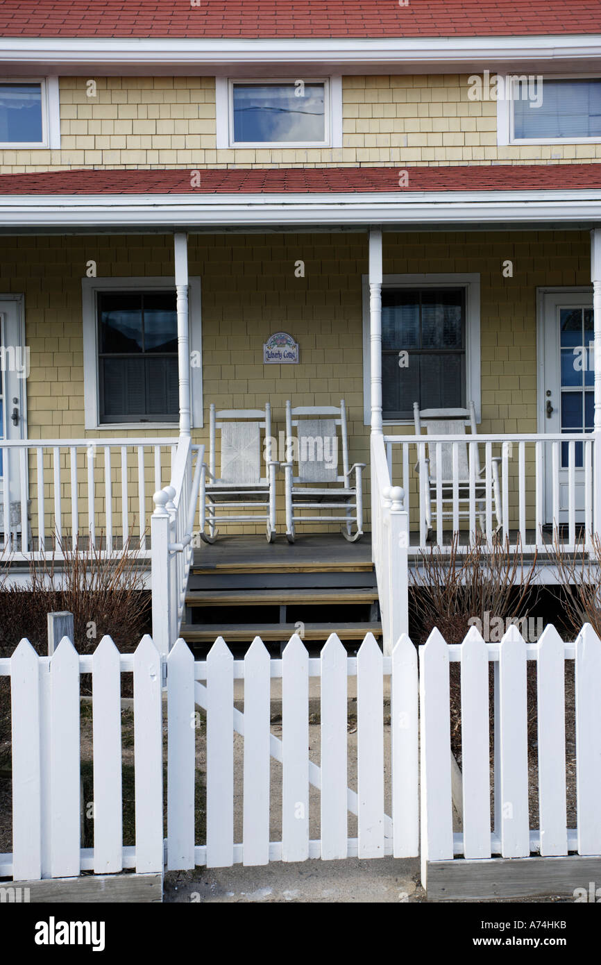 Block Island Rhode Island Cottage Stock Photo Alamy