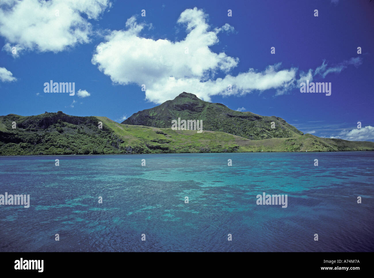 South Pacific, French Polynesia, Austral Islands, Rapa Nuie Stock Photo ...