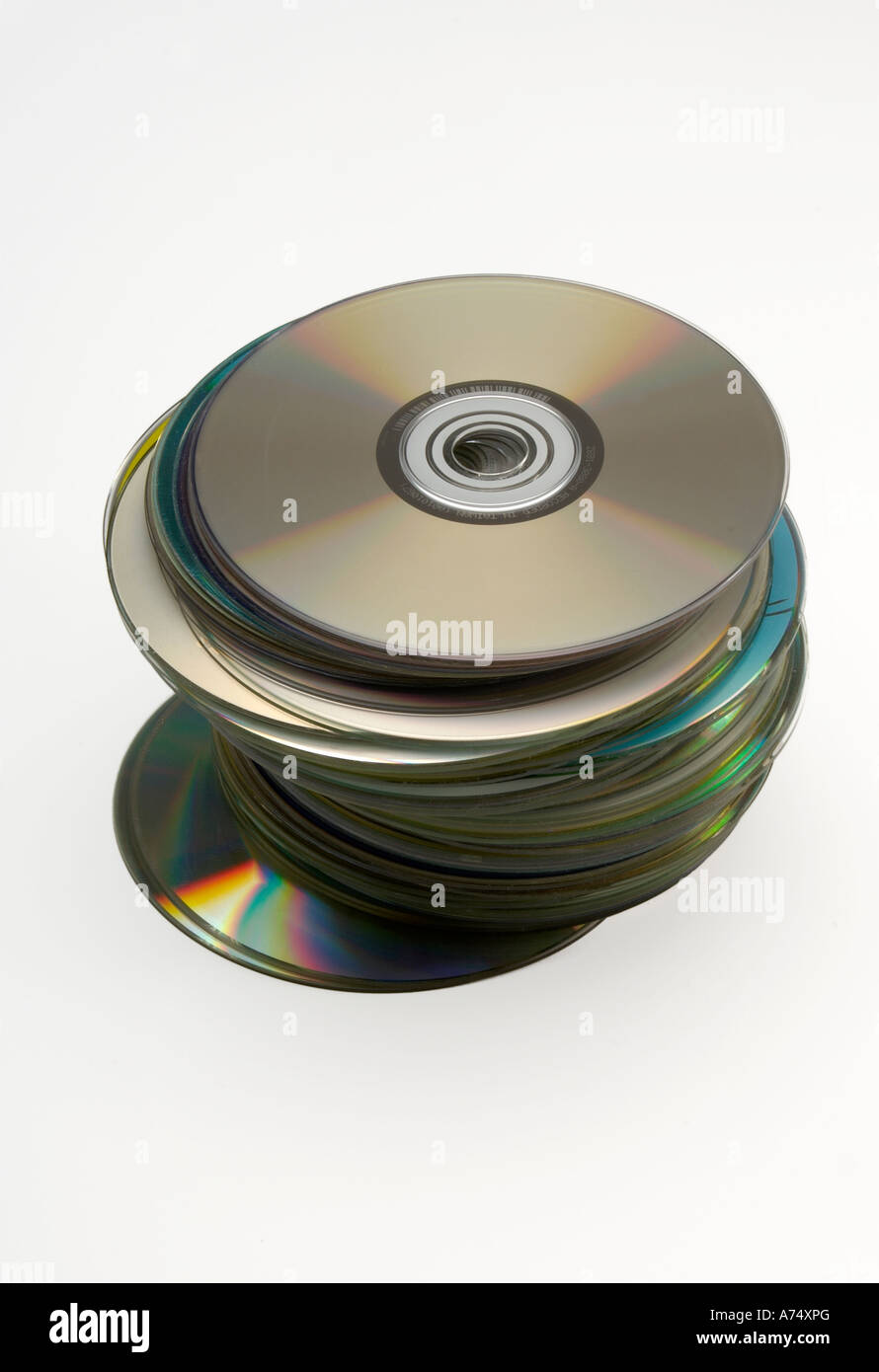 Blank dvds cds hi-res stock photography and images - Alamy
