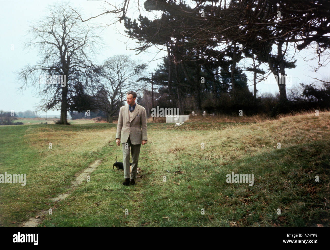 BENJAMIN BRITTEN  UK classical composer Stock Photo