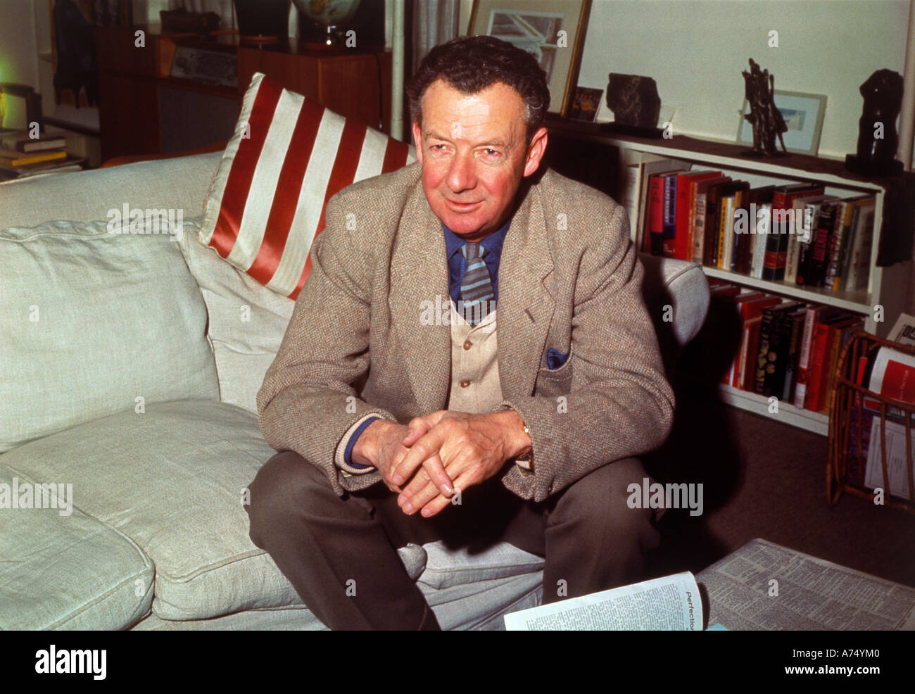 BENJAMIN BRITTEN  UK classical composer Stock Photo