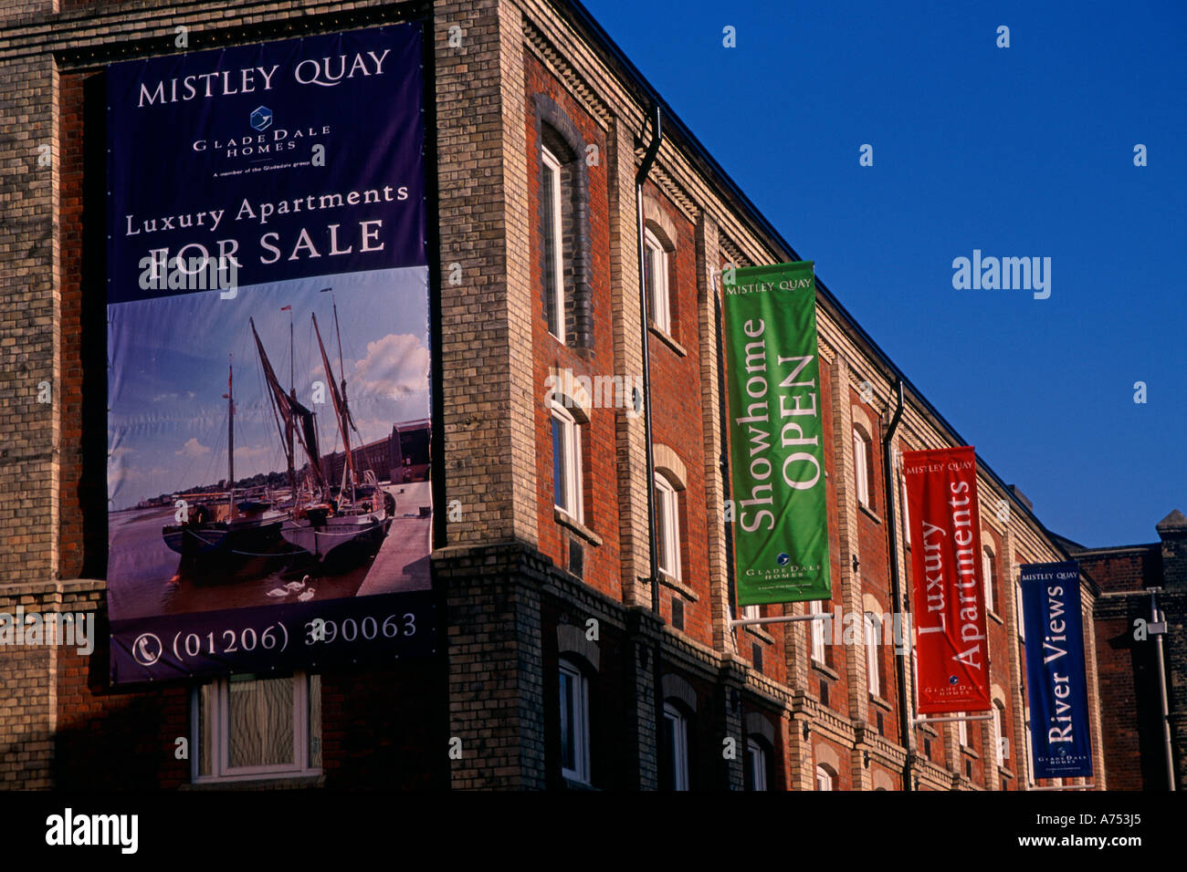 Redevelopment of old industrial buildings in to luxury apartments