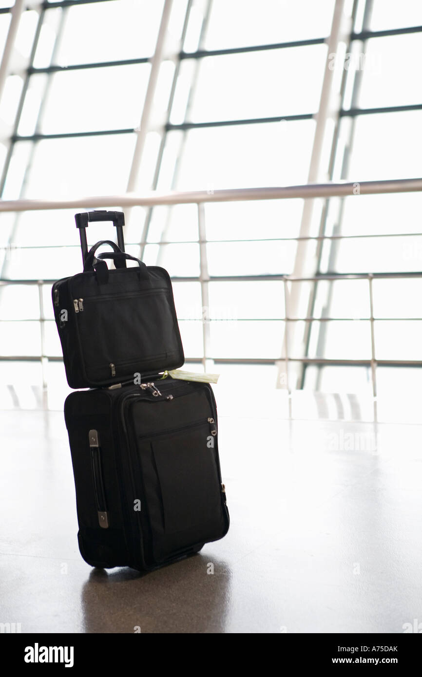 Unattended luggage in airport Stock Photo Alamy