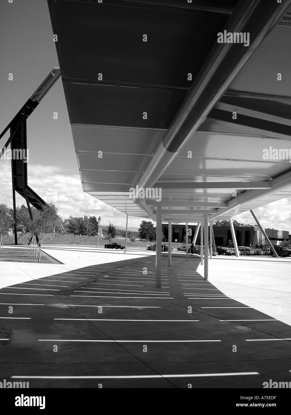 Australian museum entrance Black and White Stock Photos & Images - Alamy
