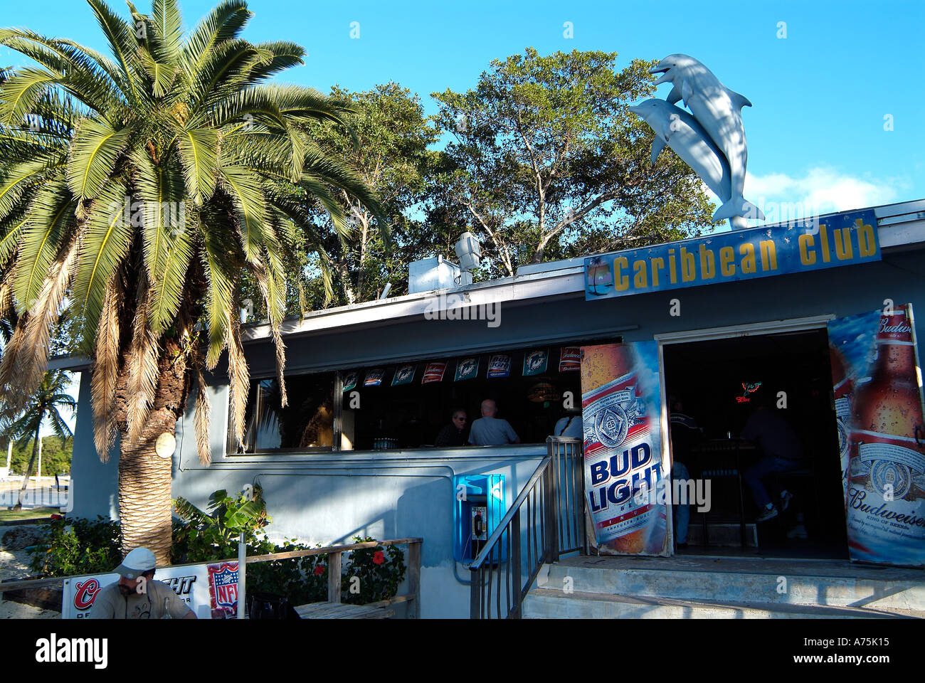 The key largo bar in Florida Stock Photo Alamy