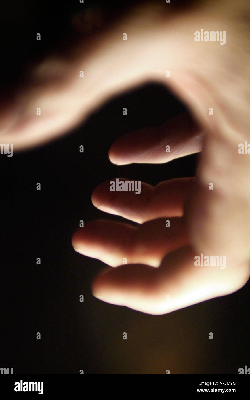 Hand fingers grasping reaching aspiring aspirational abstract artistic