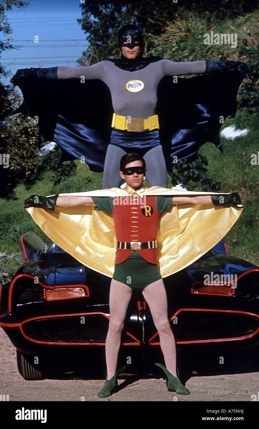Batman and robin adam west hi-res stock photography and images - Alamy