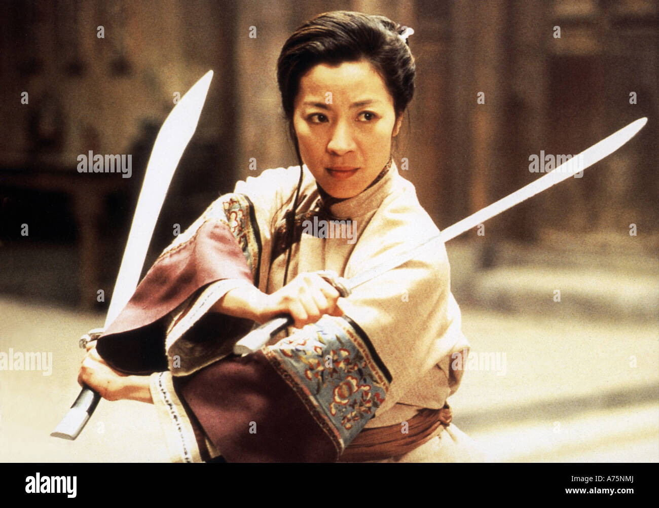 CROUCHING TIGER, HIDDEN DRAGON - 2000 Columbia TriStar film with Michelle Yeoh Stock Photo