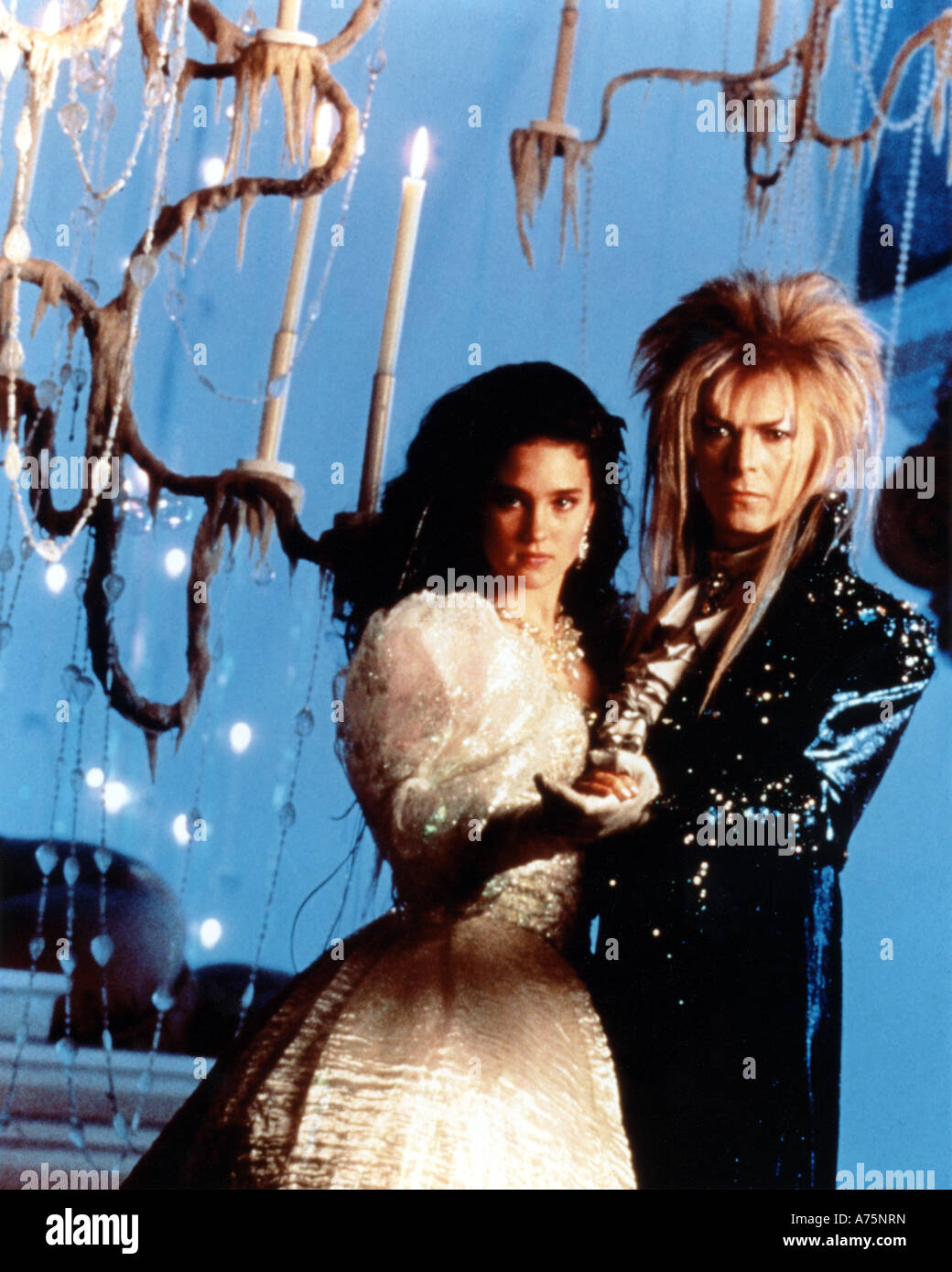 N3249 NEW IMAGE!! Labyrinth David Bowie & Jennifer Connelly UNSIGNED photo 
