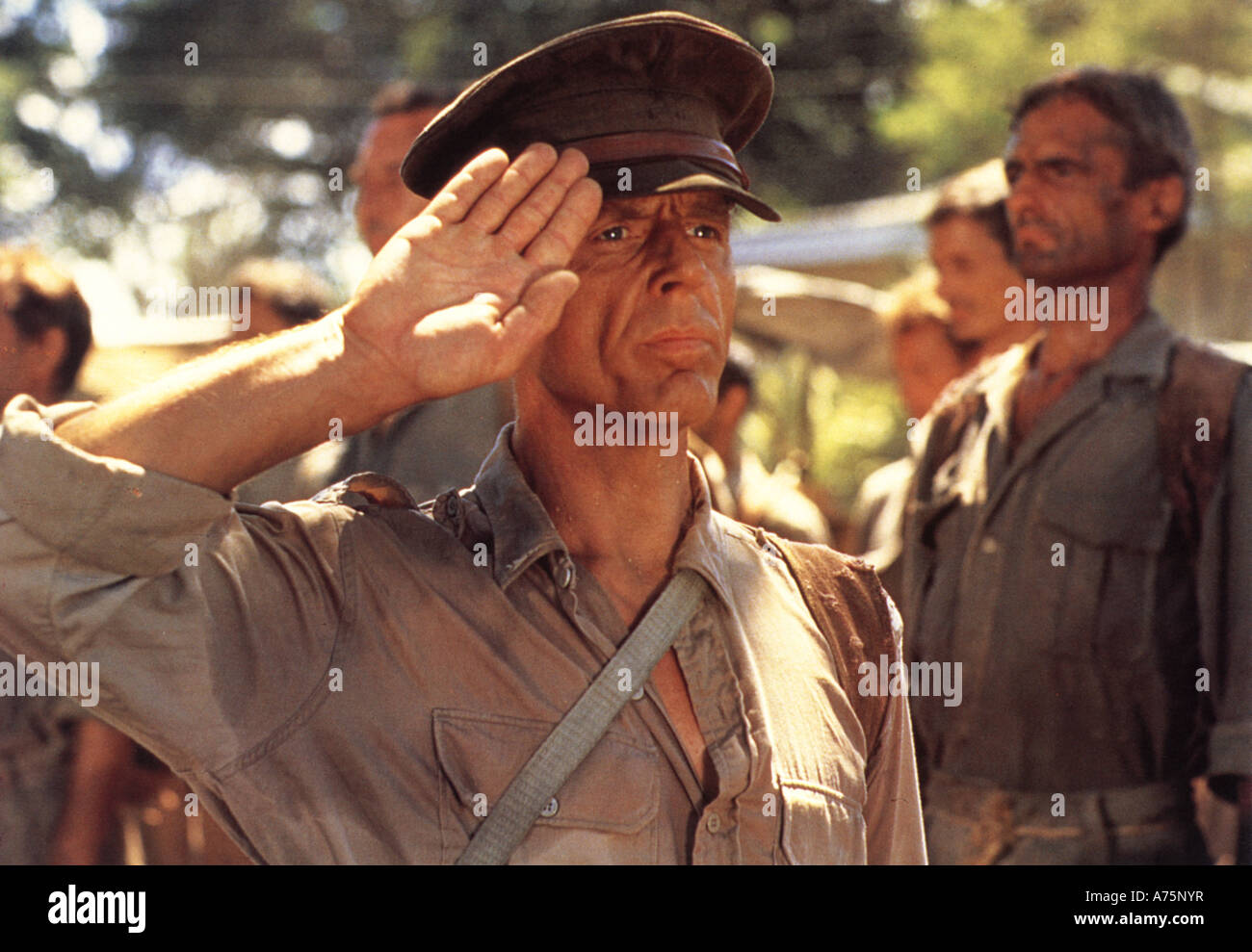 RETURN FROM THE RIVER KWAI  1988 Rank film with Edward Fox Stock Photo