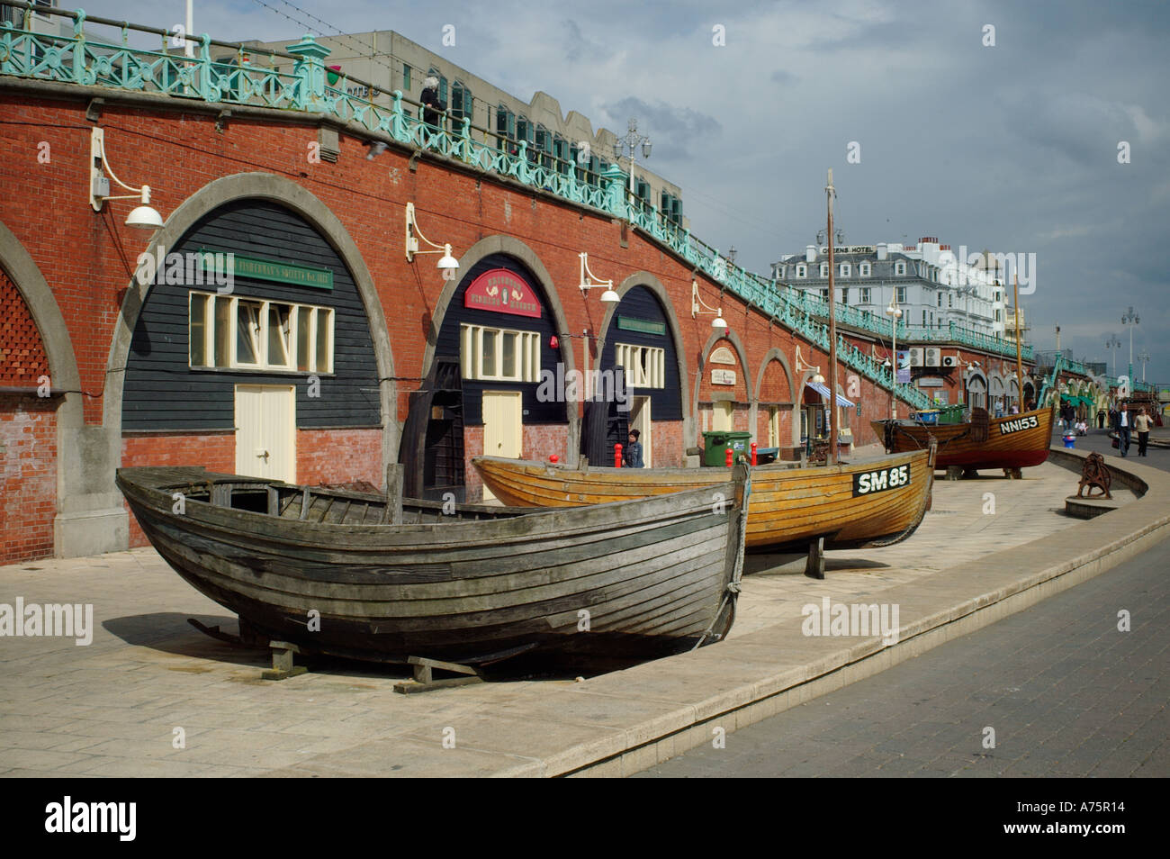 Brighton fishing museum Stock Photo