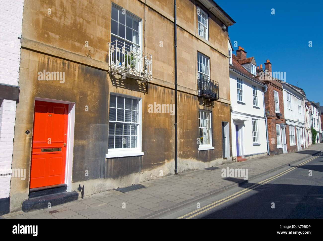 East St Helens Street, Abingdon, Oxfordshire, England Stock Photo Alamy