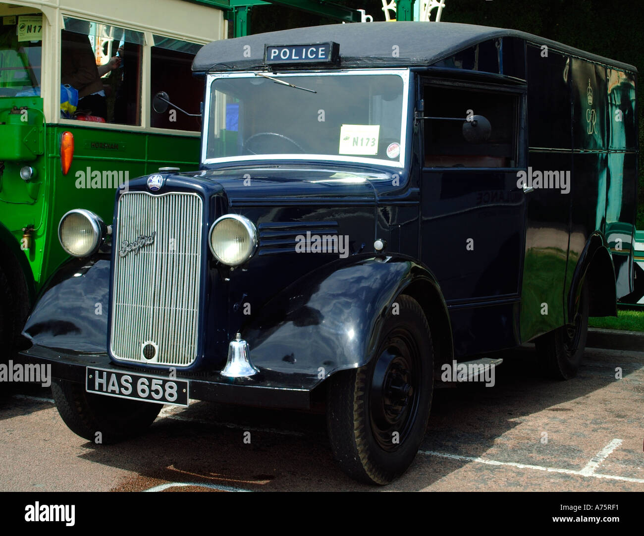 Old black maria police van hi-res stock photography and images - Alamy