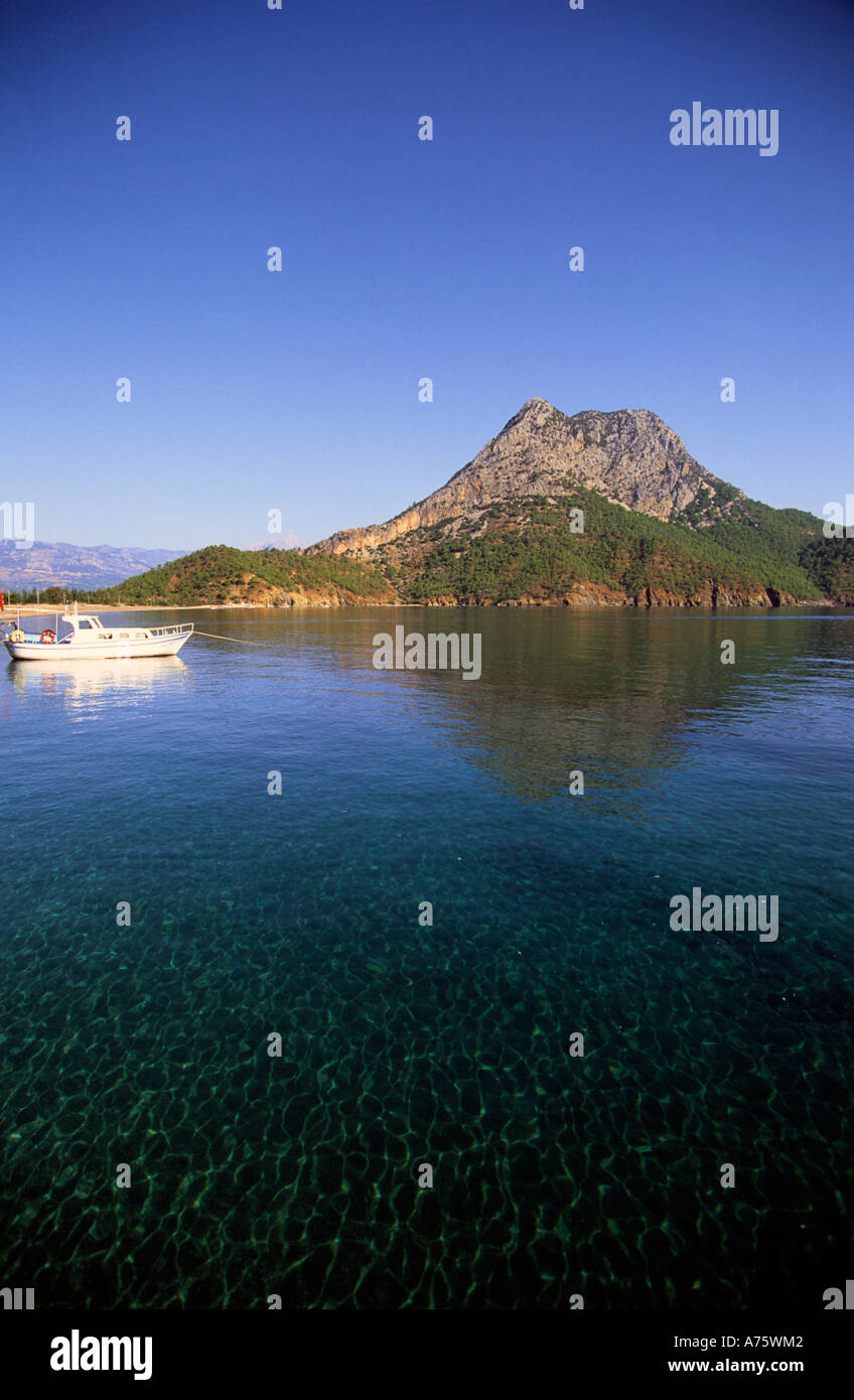 Turkey Anatolia Mediterranean Coast Adrasan Peninsula A View Of Cavus turkey-anatolia-mediterranean-coast-adrasan-peninsula-a-view-of-cavus