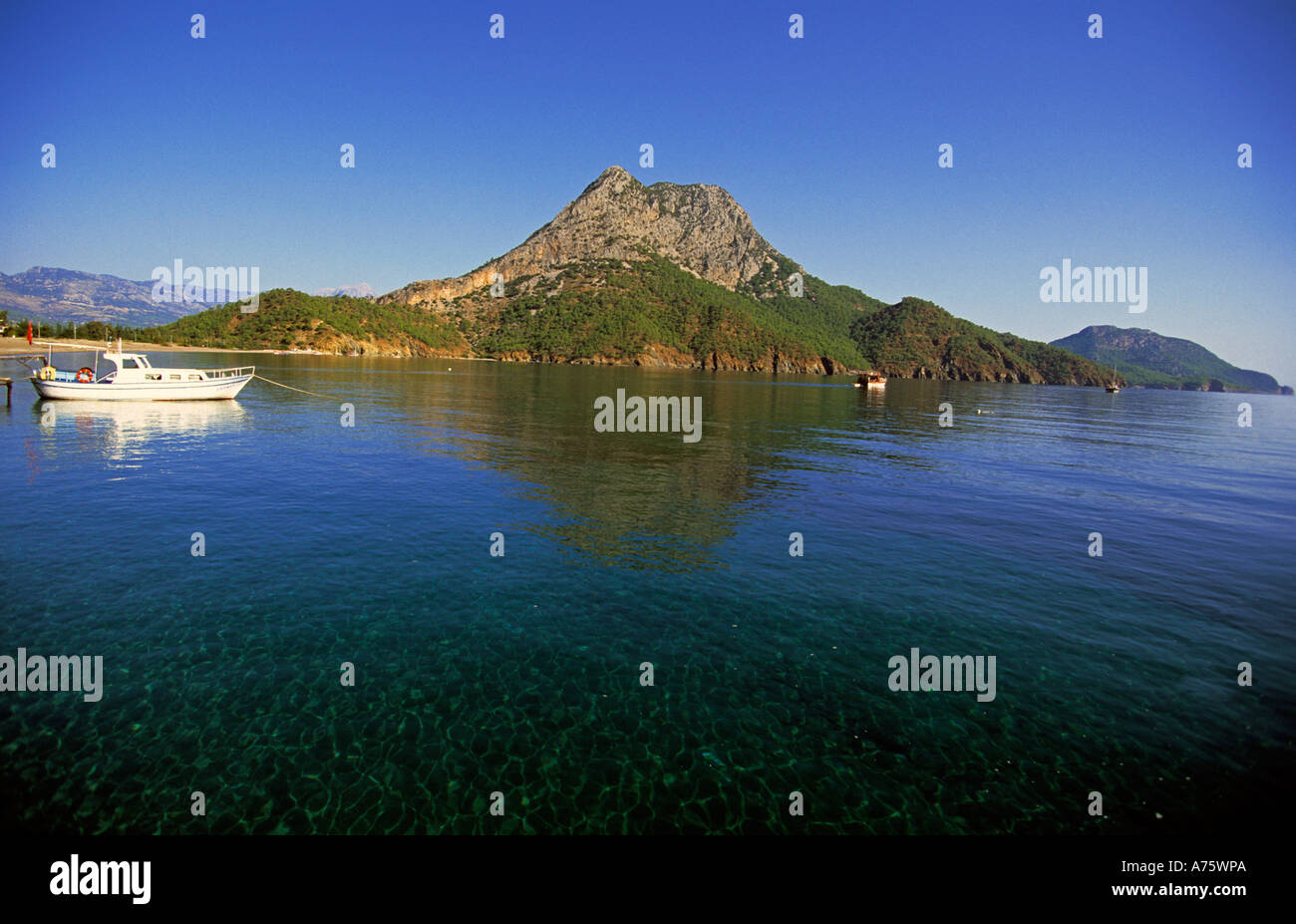 Turkey Anatolia Mediterranean Coast Adrasan Peninsula A View Of Cavus turkey-anatolia-mediterranean-coast-adrasan-peninsula-a-view-of-cavus